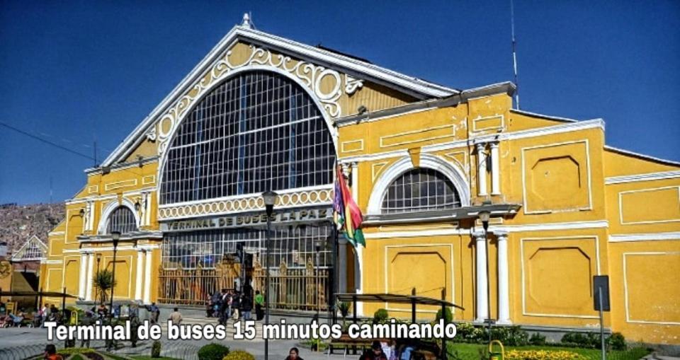 Hotel Madrid La Paz Bagian luar foto